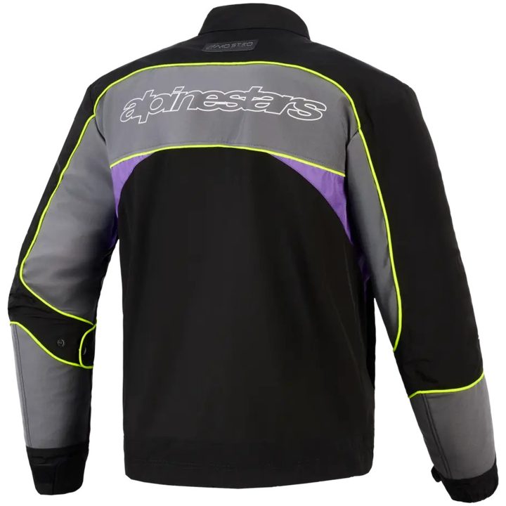 Jakke Unite Sort/Fluorescerende Grøn ALPINESTARS s – billede 2