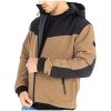 Jakke V3 Softshell Rip Stop Tekstil Brun JOHN DOE Small – miniature 3