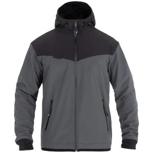Jakke V3 Softshell Rip Stop Tekstil Grå JOHN DOE