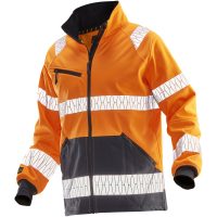 Jakke Windblocker Varsel 1190 Advanced Orange/Sort Jobman