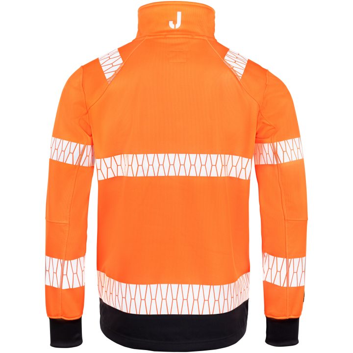 Jakke Windblocker Varsel 1190 Advanced Orange/Sort Jobman XXXL – billede 2