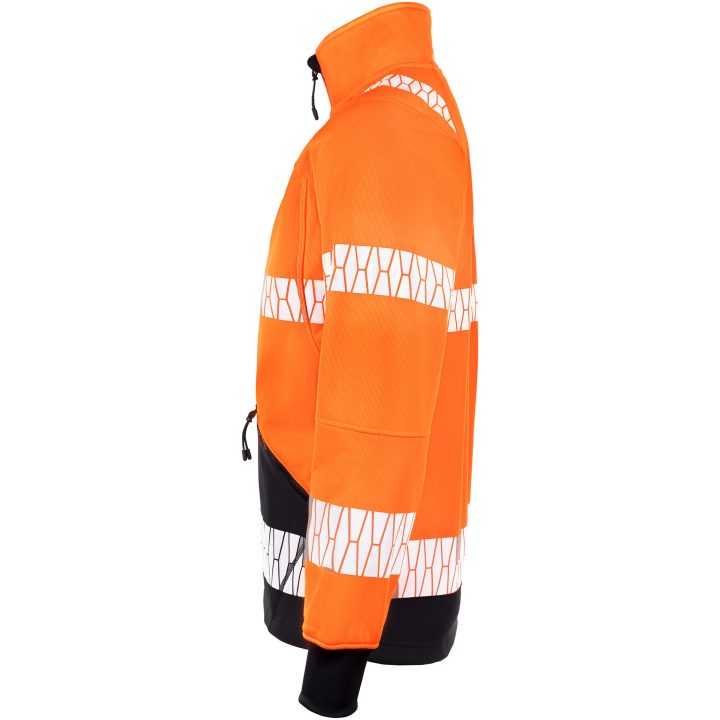 Jakke Windblocker Varsel 1190 Advanced Orange/Sort Jobman XXXL – billede 3