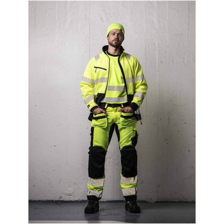 Jakke Windblocker Varsel 1190 Advanced Orange/Sort Jobman XXXL – billede 9