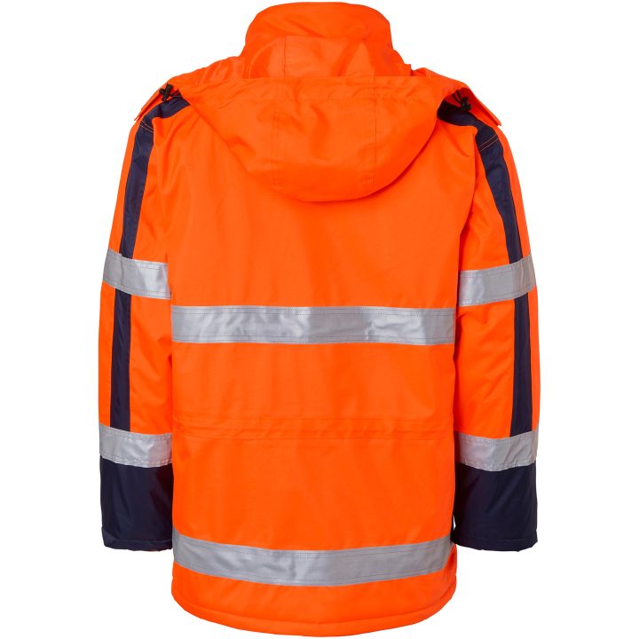 Jakker 164 Parka Polyester Fluorescerende Orange Top Swede XS – billede 3