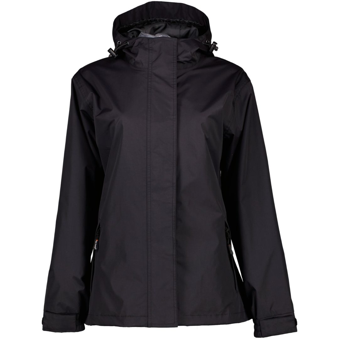 Jakker Dame Shell Jacket Polyamid Sort Top Swede XS