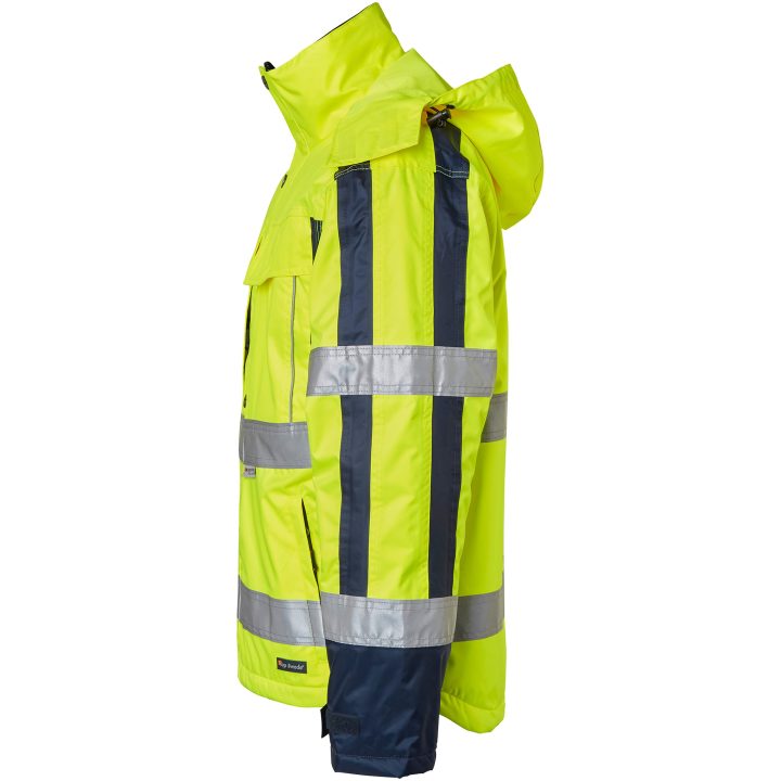Jakker Vinter 163 Polyester Fluorescerende Orange Top Swede XS – billede 4