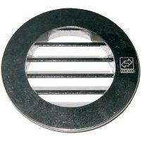 Jalousigitter Støbt Rund Aluminium FLEXIT