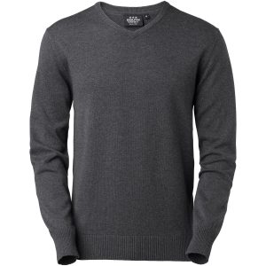 James Pullover V Neck Dark grey 3XL