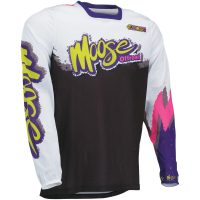JERSEY SAHARA LE WHITE/BLACK/PURPLE LG