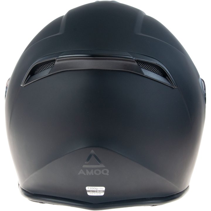 Jet hjelm Cluster Blackout AMOQ XL – billede 4