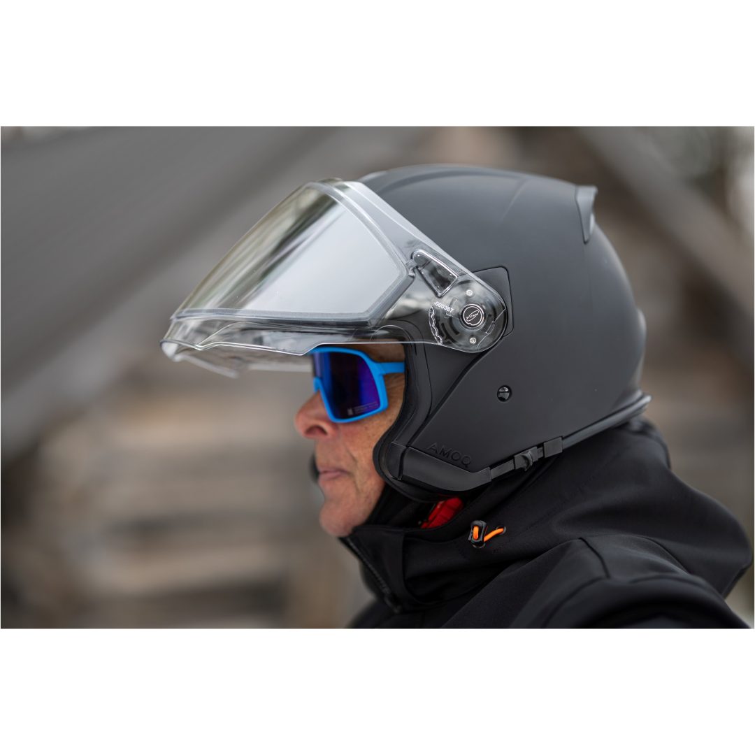 Jet hjelm Cluster Blackout AMOQ XL – billede 6