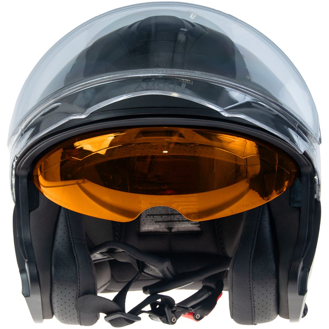 Jet Hjelm Cluster Sort AMOQ XS – billede 4