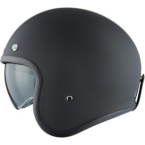 Jet Hjelm JI100 Sort Mat AMOQ