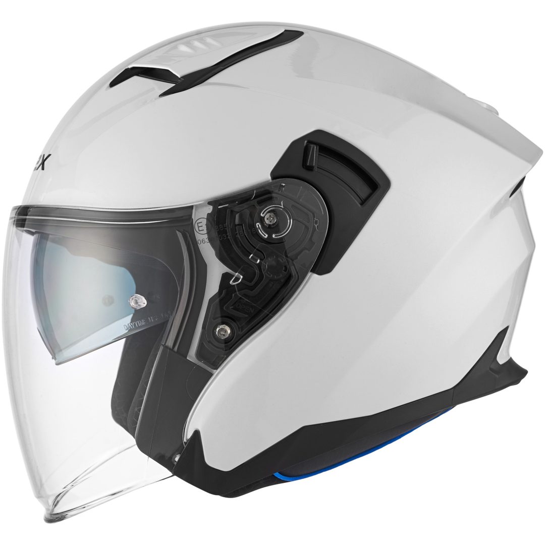Jet hjelm JI200 Perlehvid APEX M