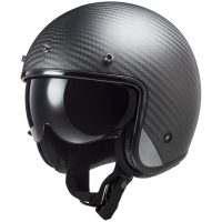 Jet MC-hjelm Of601 Bob Ii Carbon Sort LS2