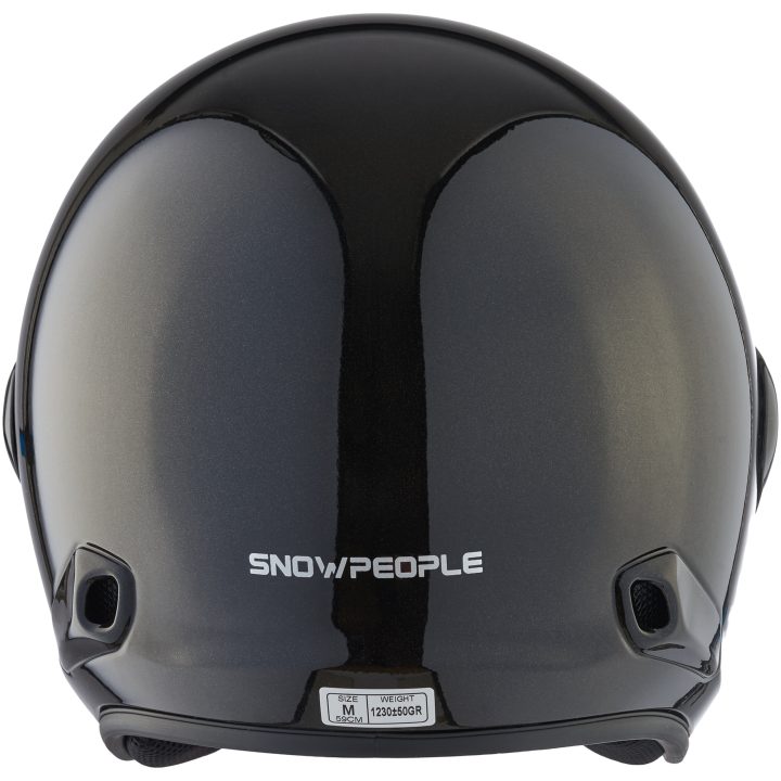 Jethjälm Pro Dubbelvisir Svart SnowPeople – billede 2