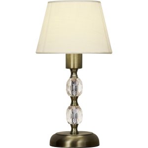 Johanna Bordlampe Mini, Antik/hvid ANETA HOME