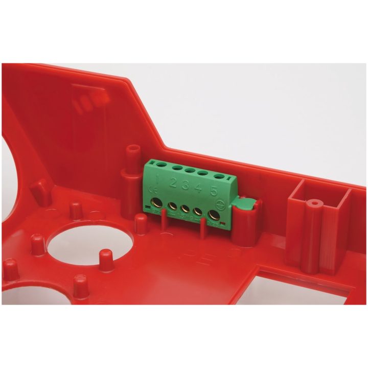 Jordingsskinne 5-polet (3x2,5 mm²+2x6-25 mm²) MALMBERGS – billede 2