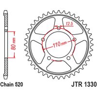 JT Bakdrev ZBK - Svart Zinc JTR1330.45ZBK