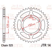 JT SPROCKETS Rear Sprocket Steel Standard - 525