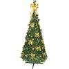 Juletræ med LED Pop-up-tree Grøn Star Trading 185 cm / Gul – miniature 5