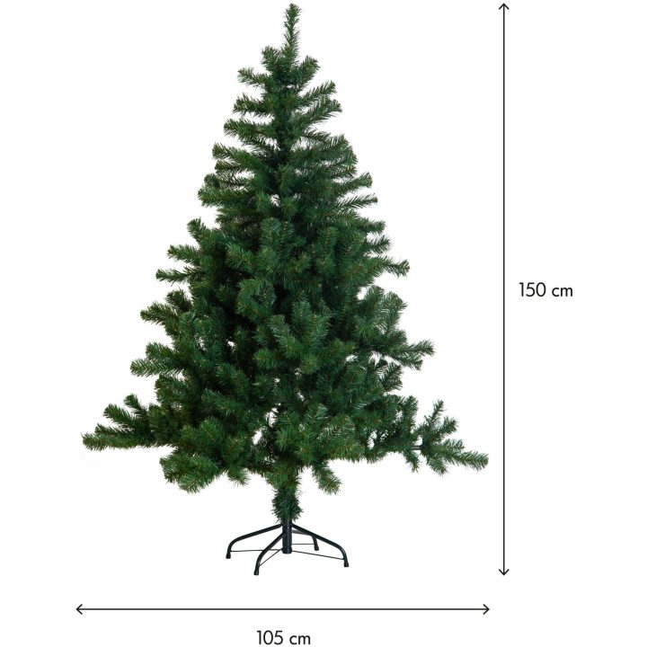 Juletræ New Quebec Grøn Star Trading 150 cm – billede 6