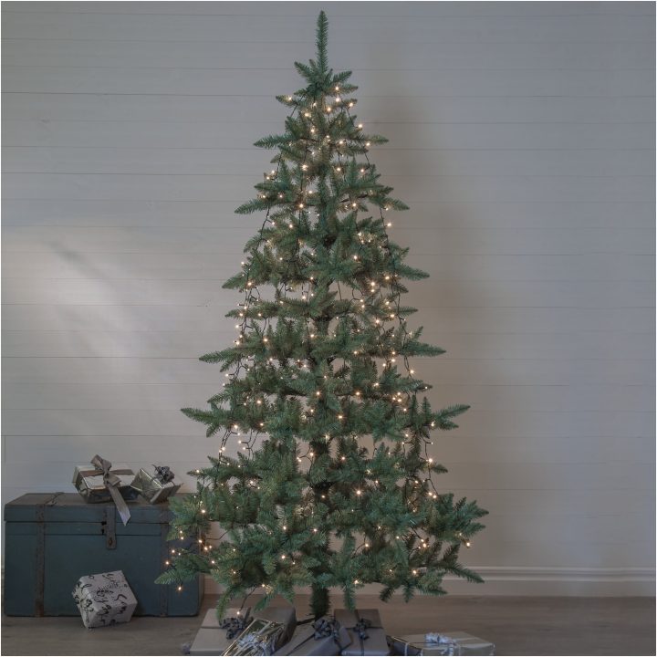 Juletræ Royal Blue Grøn Star Trading 225 cm – billede 5