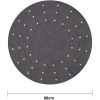 Juletræstæppe Granne Grå Star Trading – miniature 2