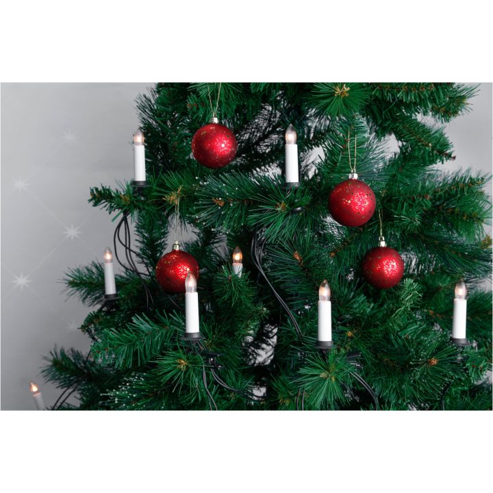 Julgransbelysning Jenny Vit Star Trading 12 m / IP20 / Klar – billede 3