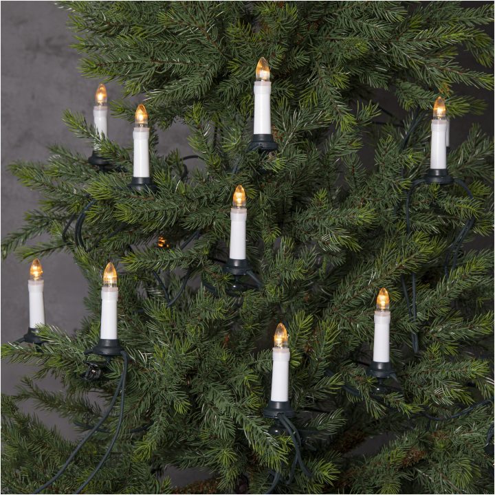 Julgransbelysning Olov LED Vit Star Trading 10,5 m / IP44 / Klar – billede 5