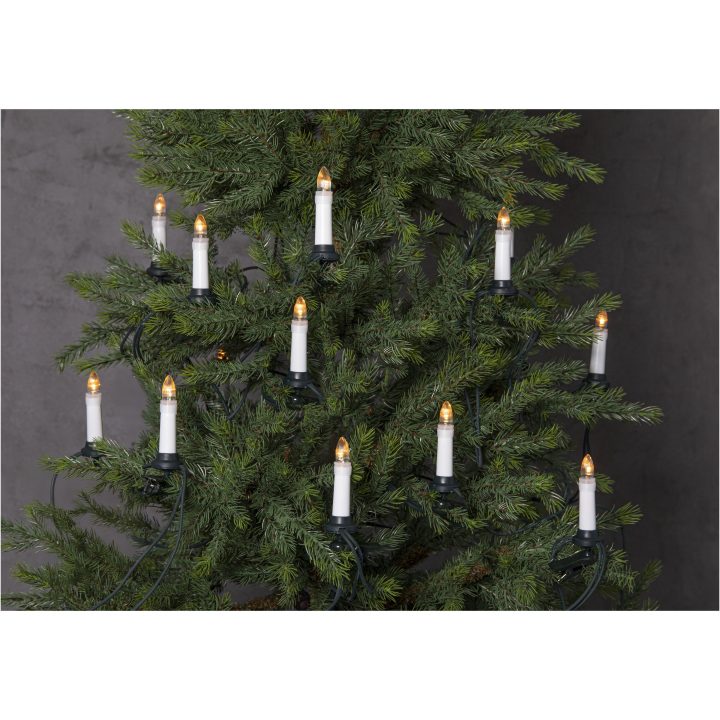 Julgransbelysning Olov LED Vit Star Trading 10,5 m / IP44 / Klar – billede 4