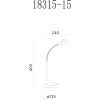 Juno Bordlampe, Sort/krom ANETA HOME Sort /Krom – miniature 2