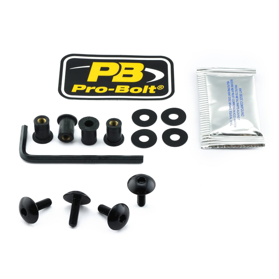 Kåbebolte Standard PRO BOLT Sort