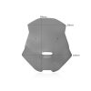 Kåbeglas Tourer Røg WRS Vindrude – miniature 1