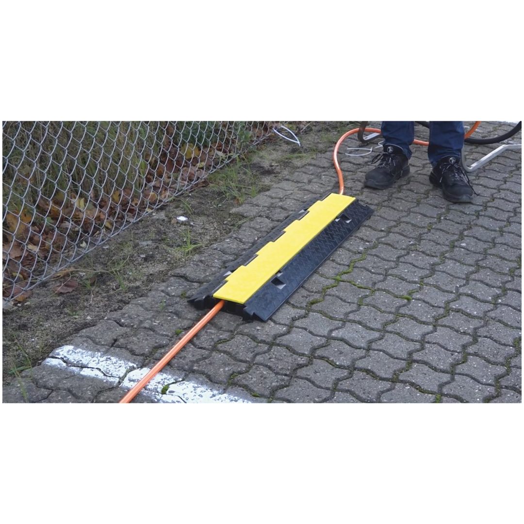 Kabelbro, 90 x 60 x 7,5 cm, 3 kanaler MALMBERGS – billede 2