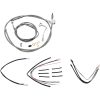 Kabelkit Komplet Rustfrit Stål Sølv BURLY BRAND – miniature 2