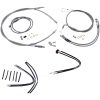 Kabelkit Komplet Rustfrit Stål Sølv BURLY BRAND CONTROL KIT 11+ FLS SS 14 – miniature 2