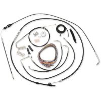 Kabelkit Komplet Sort Vinyl Tranad LA CHOPPERS