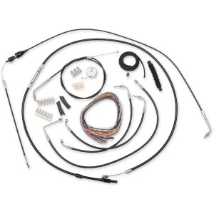 Kabelkit Komplet Sort Vinyl Tranad LA CHOPPERS