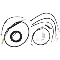 Kabelkit Komplet Sort Vinylflettet LA CHOPPERS