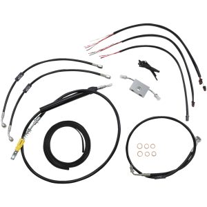 Kabelkit Komplet Sort Vinylflettet LA CHOPPERS