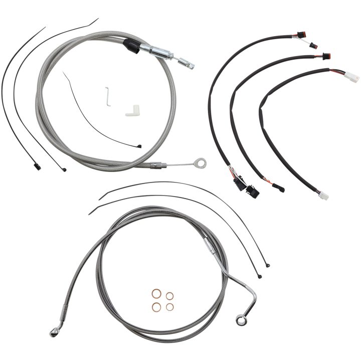 Kabelkit Xr Håndtagsinstallation Krom/klar MAGNUM SHIELDING – billede 2