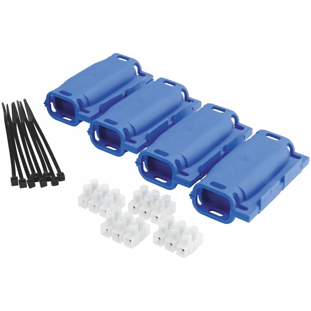 Kabelsamling Gel, 3x1,5mm², Sæt med 4 samlinger MALMBERGS