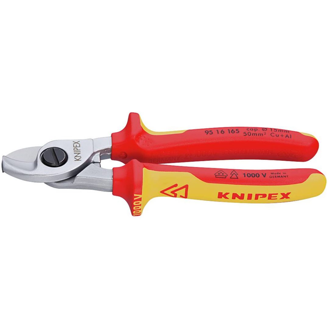 Kabeltang 1000-volt 9516 KNIPEX KABELSAKS 9516 165 IEC – billede 2