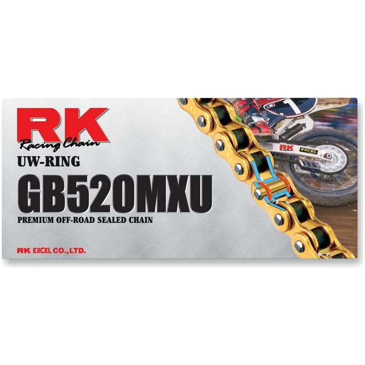 Kæde 520 MXU Guld RK – billede 2