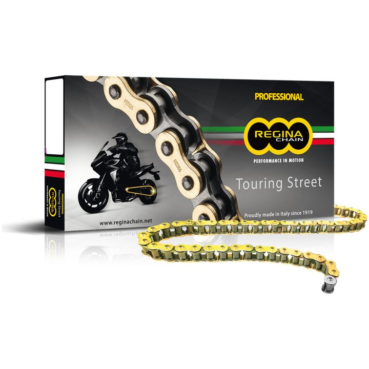Kæde 530 ZRT Series Z-Ring Guld/Sort REGINA 106 Led – billede 2