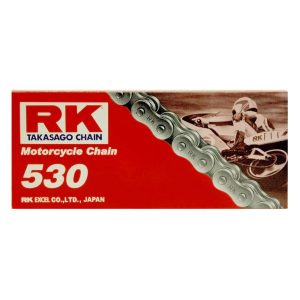 Kæde Standard (m) M530 Naturfarvet/Sølv Stål Alloy RK
