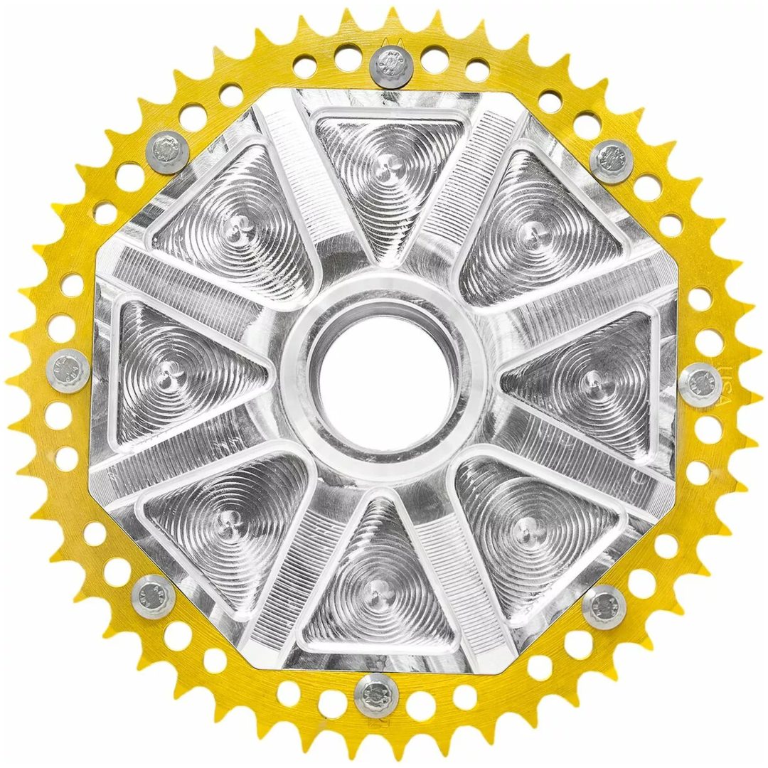 Kædedæmpningssystem Universal Guld/Maskinbearbejdet ALLOY ART Kædekonvertering – billede 3