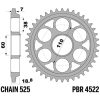 Kædekit 525ZVX3 Forstærket Bagtandhjul EK 98 – miniature 2