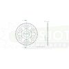Kædekrans Standard Bag 520 Sort ESJOT – miniature 2